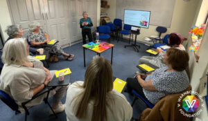 Sheila Caulfield led the Colour You Confident workshop for women